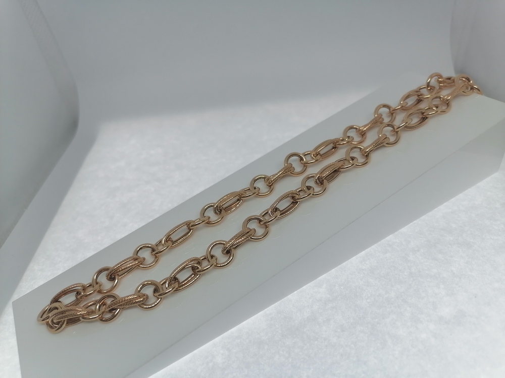 Т-16006 ЦЕПЬ ПУСТОТЕЛАЯ Фантазия (Au 585)