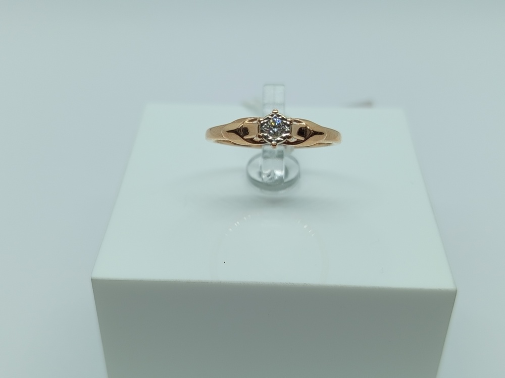 КОЛЬЦО БРИЛЛИАНТ Au 585