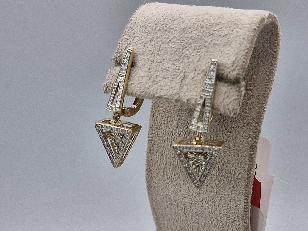 СЕРЬГИ БРИЛЛИАНТ (Au 585)