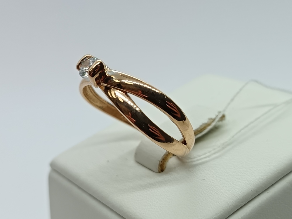 КОЛЬЦО С КАМНЕМ (Au 585)