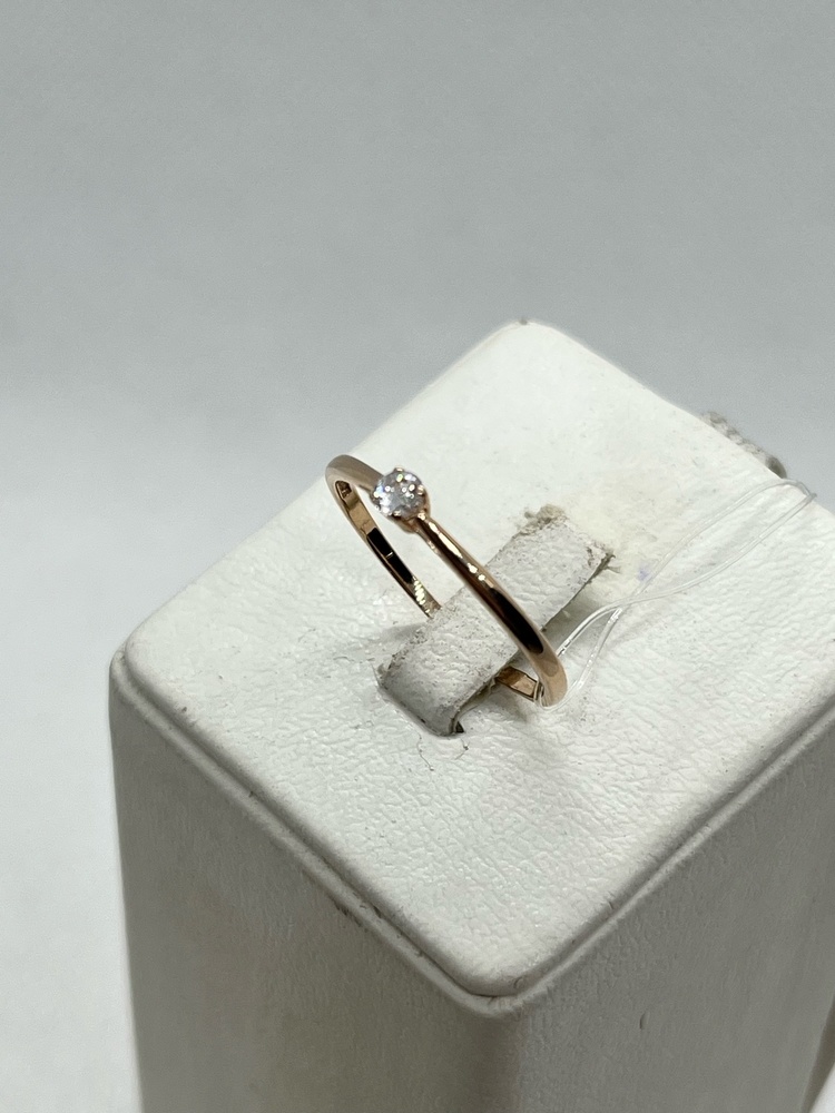 КОЛЬЦО С КАМНЕМ (Au 585)