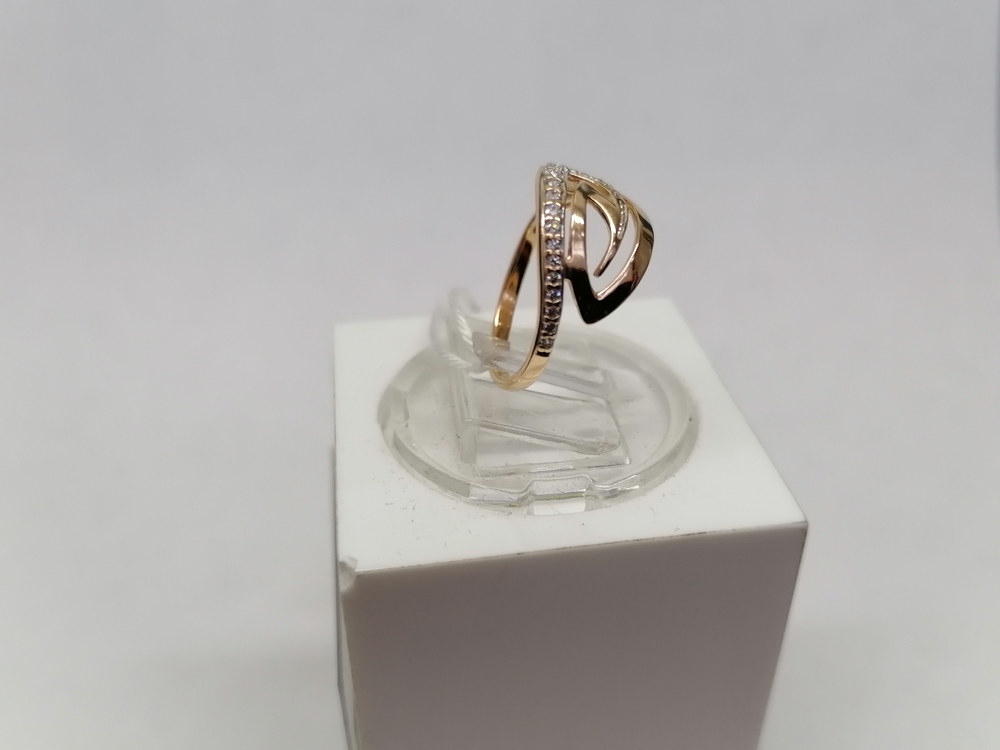 КОЛКМИ585 КОЛЬЦО С КАМНЯМИ (Au 585)