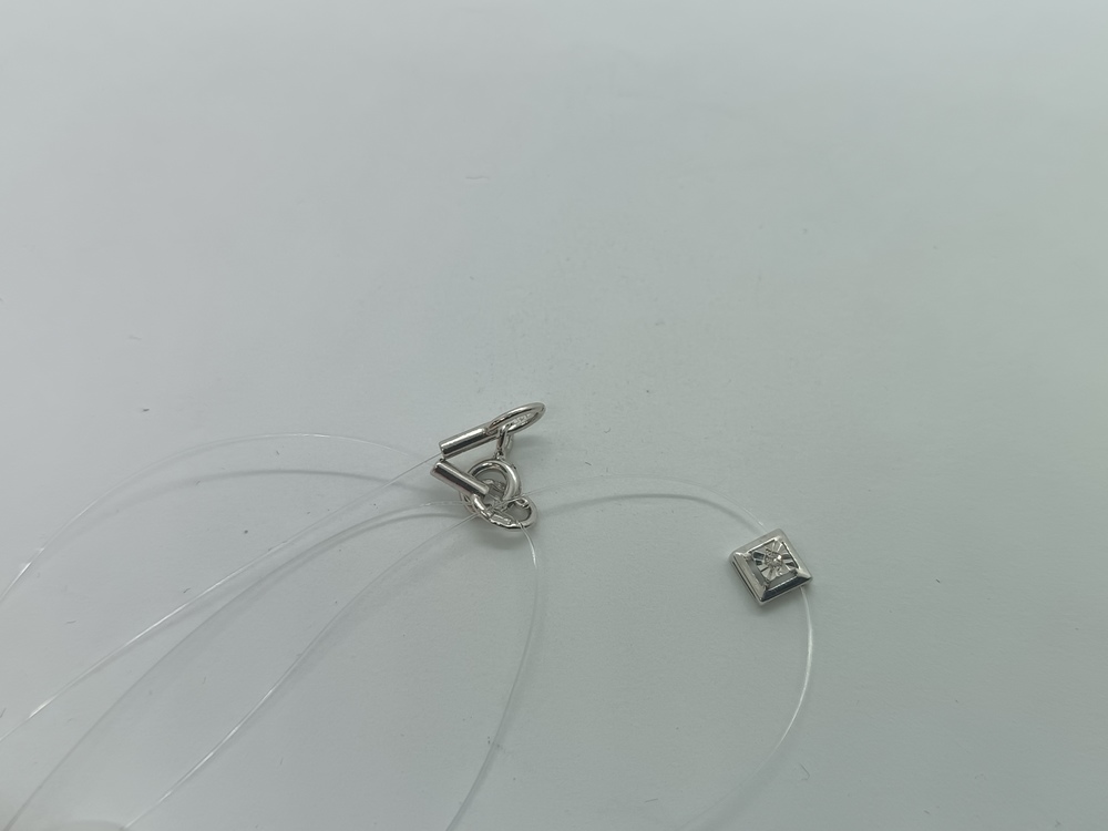 КОЛЬЕ БРИЛЛИАНТ (Ag 925)