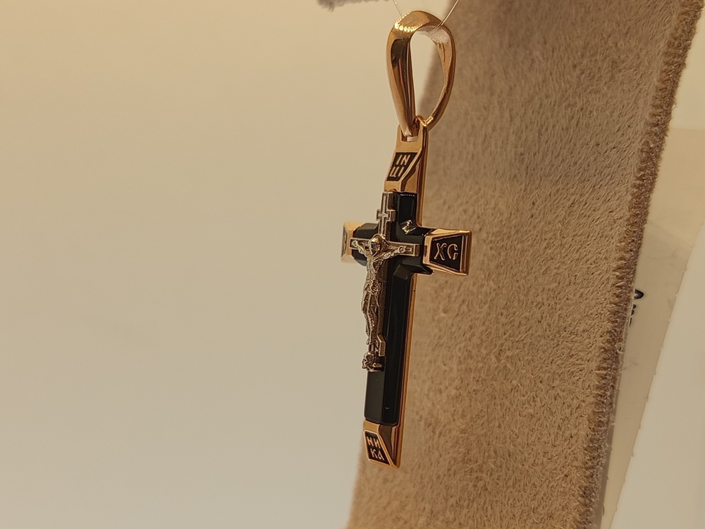 ПОДВЕСКА КРЕСТ (Au 585)