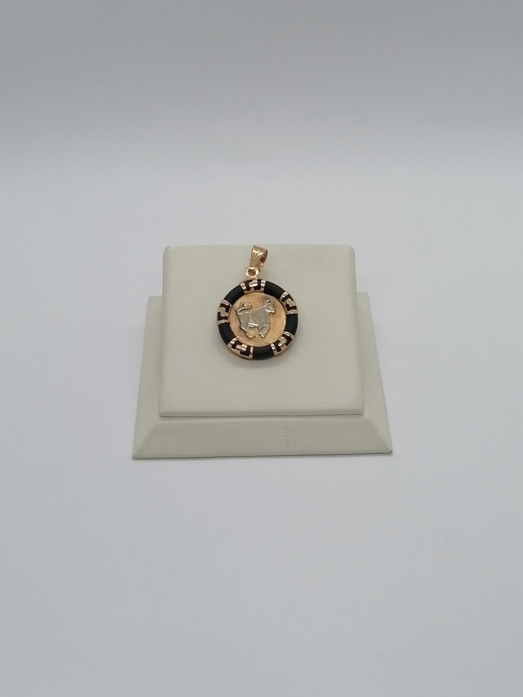 926З ПОДВЕСКА ЗНАК ЗОДИАКА каучук (Au 585)