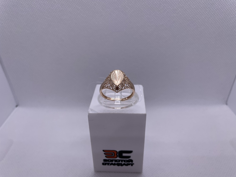 КОЛЬЦО БЕЗ КАМНЯ (Au 585)