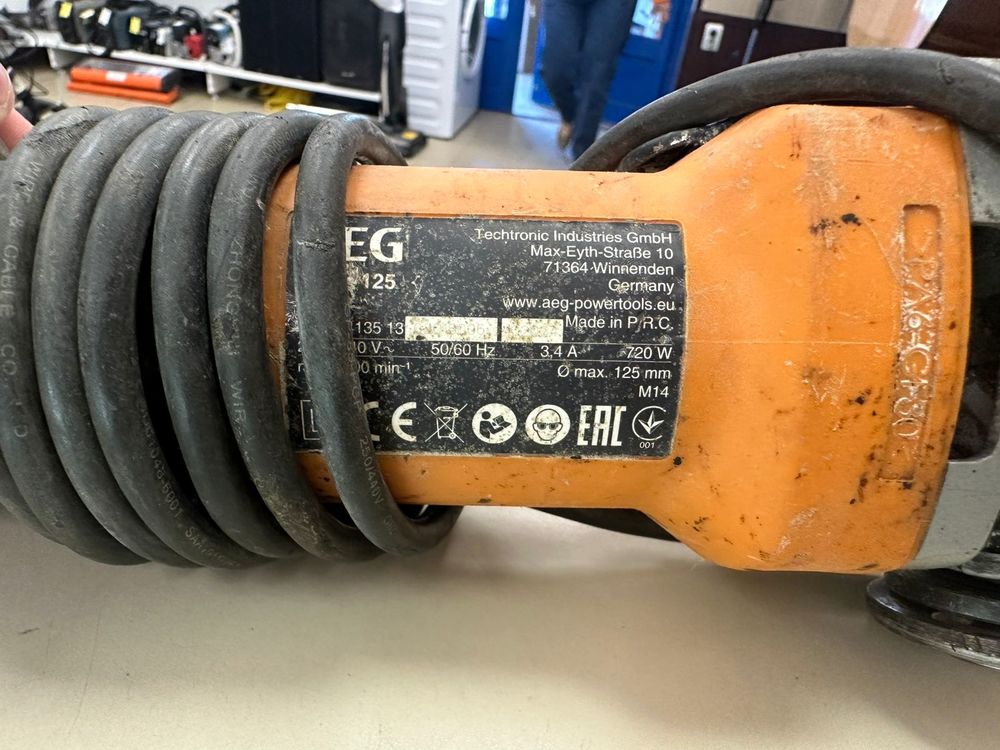 Угловая шлифмашина AEG WS 6-125