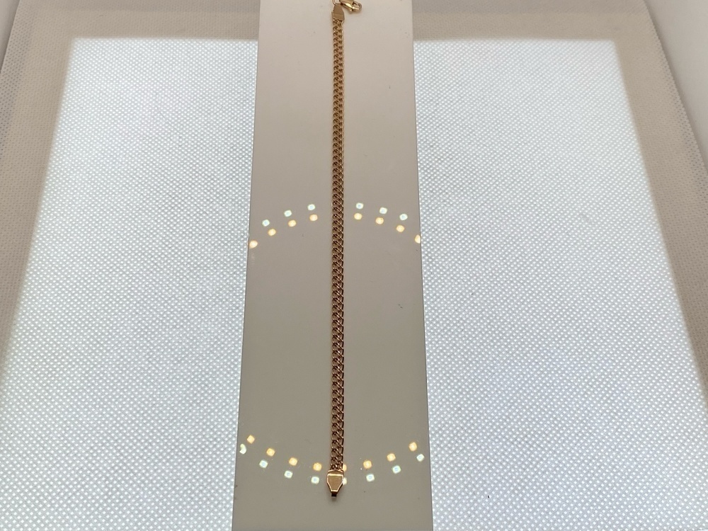 БРАСЛЕТ ПУСТОТЕЛЫЙ Царь (Au 585)