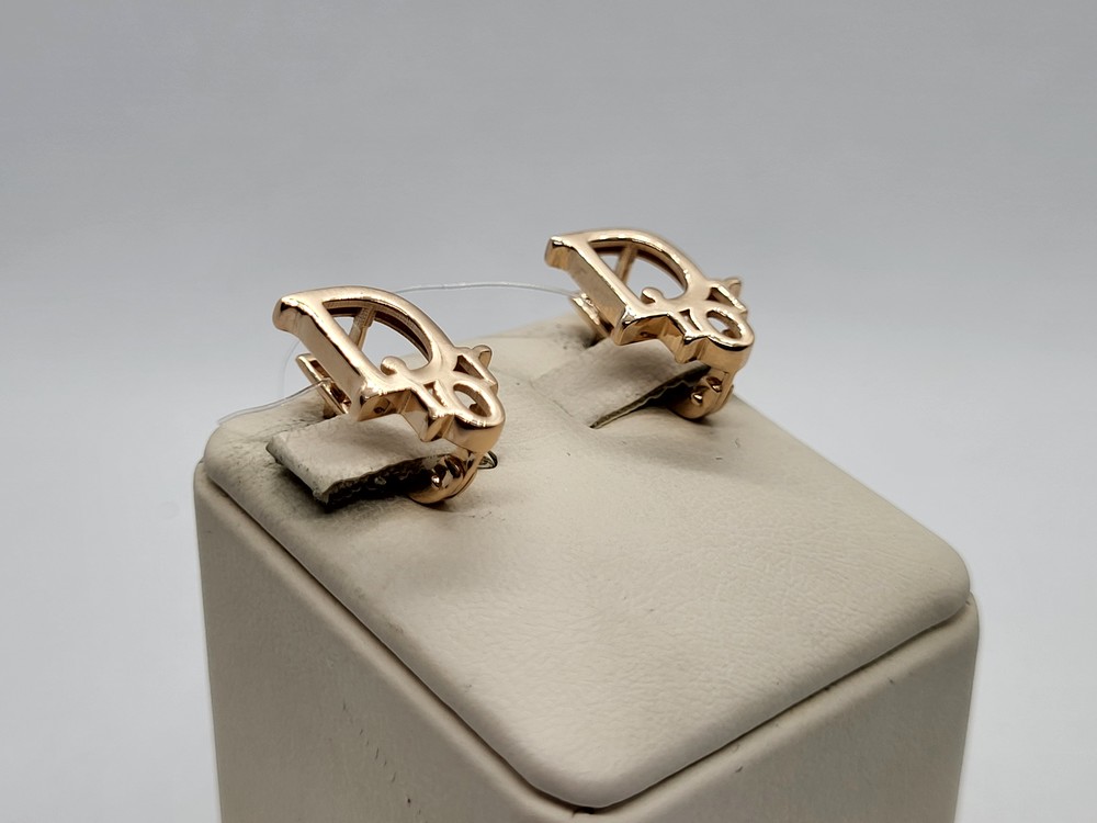 СЕРЬГИ БЕЗ КАМНЯ (Au 585)