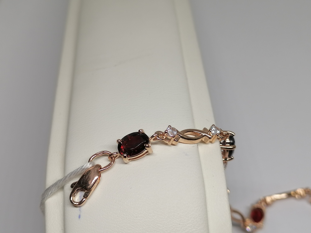 БРАСЛЕТ С КАМНЯМИ (Au 585)