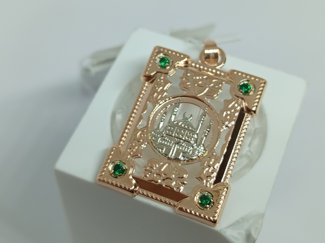 КЗ.27/Мечеть/з585 ПОДВЕСКА МЕЧЕТЬ (Au 585)