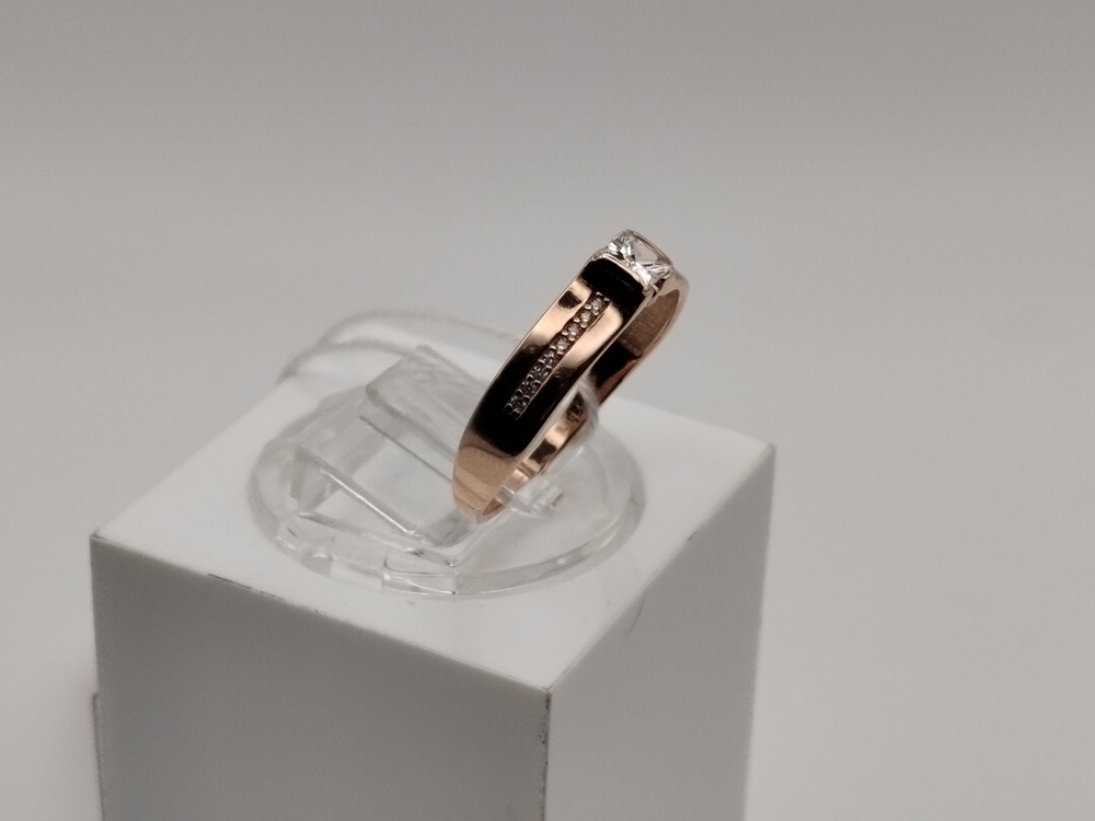 КОЛКМИ585 КОЛЬЦО С КАМНЯМИ (Au 585)