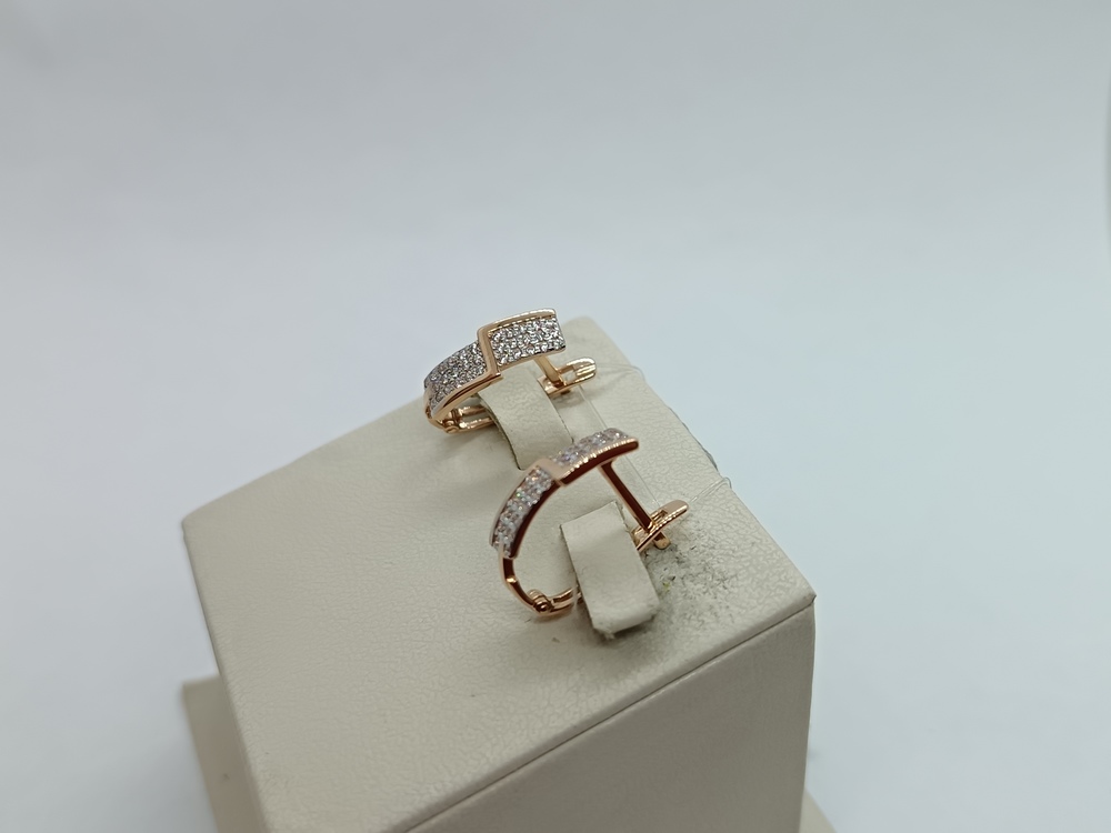 СЕРЬГИ С КАМНЯМИ (Au 585)