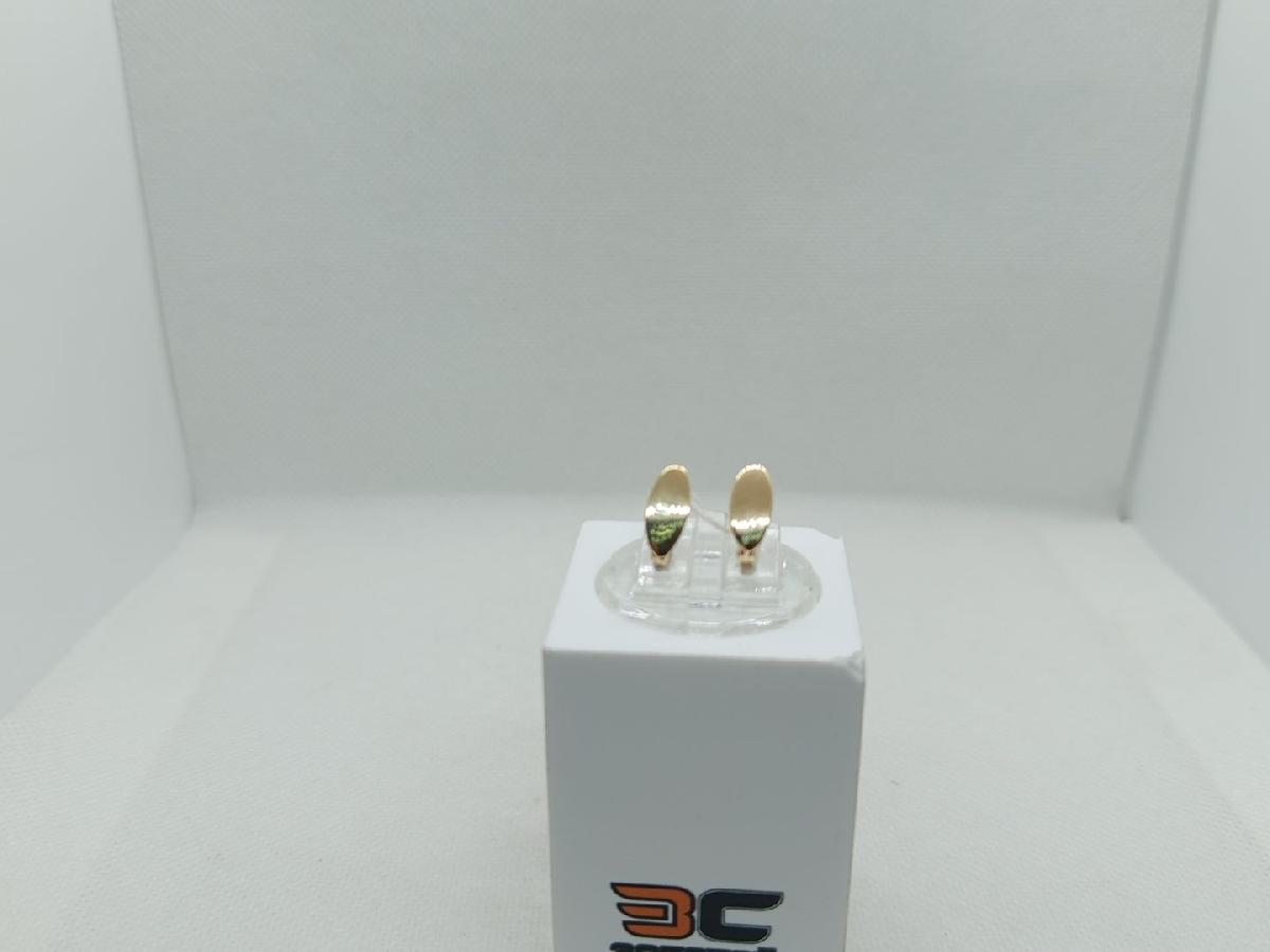 СБКМ585 СЕРЬГИ БЕЗ КАМНЯ (Au 585)