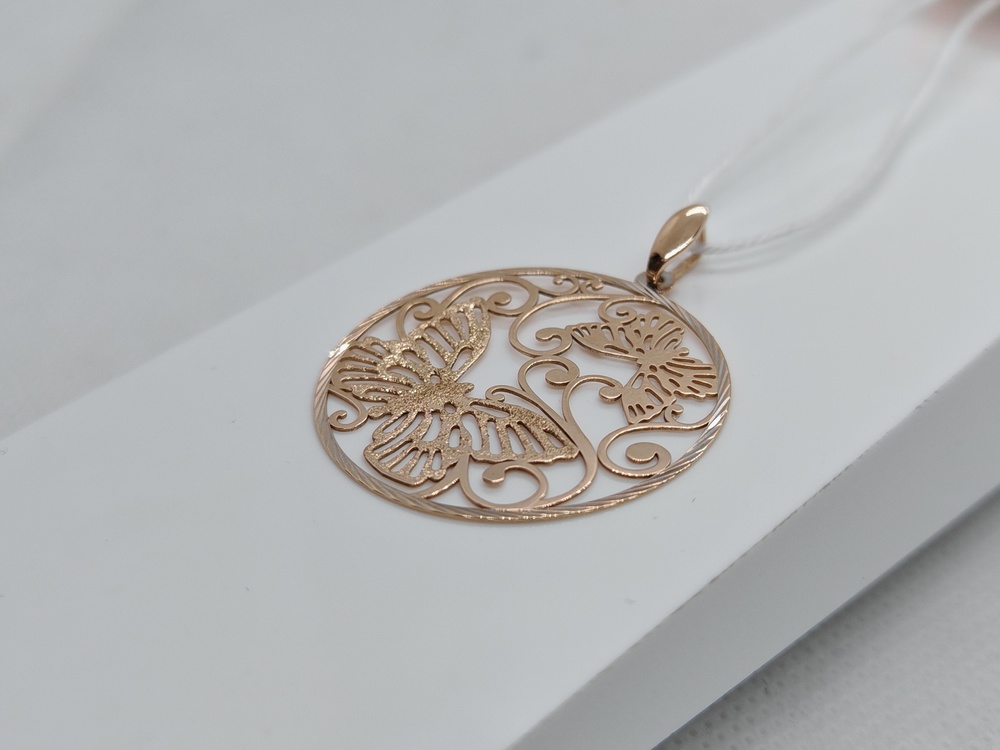 ПОДВЕСКА БЕЗ КАМНЯ Au 585