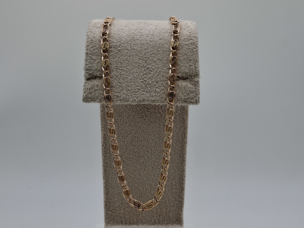 ЦЕПЬ ПУСТОТЕЛАЯ Улитка (Au 585)