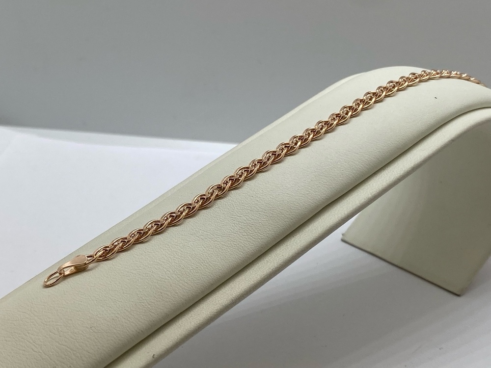 БРАСЛЕТ ПУСТОТЕЛЫЙ Нона (Au 585)