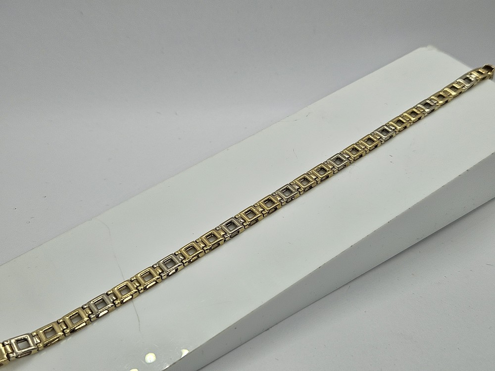 БРАСЛЕТ ПОЛНОВЕСНЫЙ Штамповка Au 585