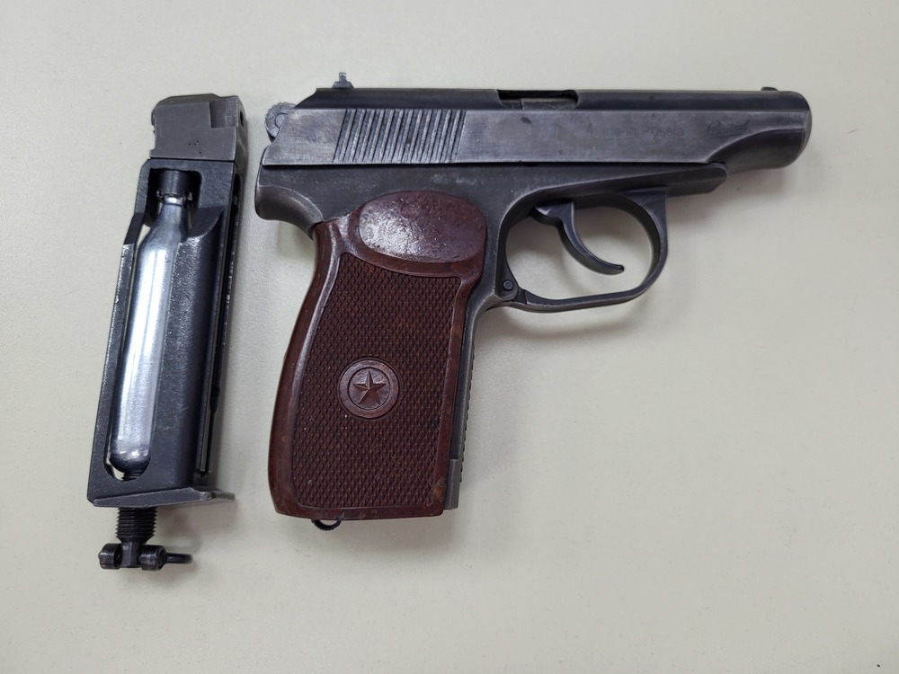 Пистолет пневматический ПМ МР-654К Cal 4.5mm