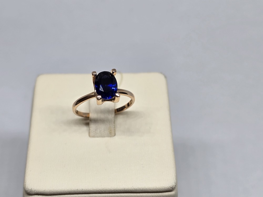 716498 КОЛЬЦО С КАМНЕМ (Au 585)