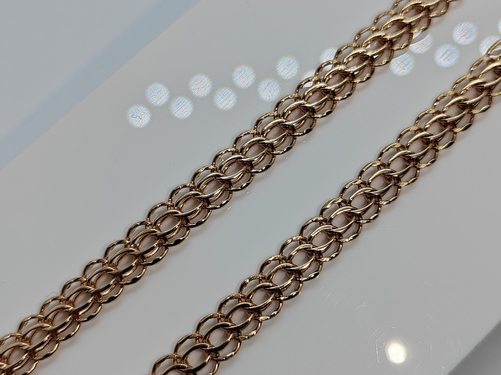 ЦЛИТ585 ЦЕПЬ ПОЛНОВЕСНАЯ Итальянка (Au 585) ЦЛИТ585 ЦЕПЬ ПОЛНОВЕСНАЯ Итальянка (Au 585)