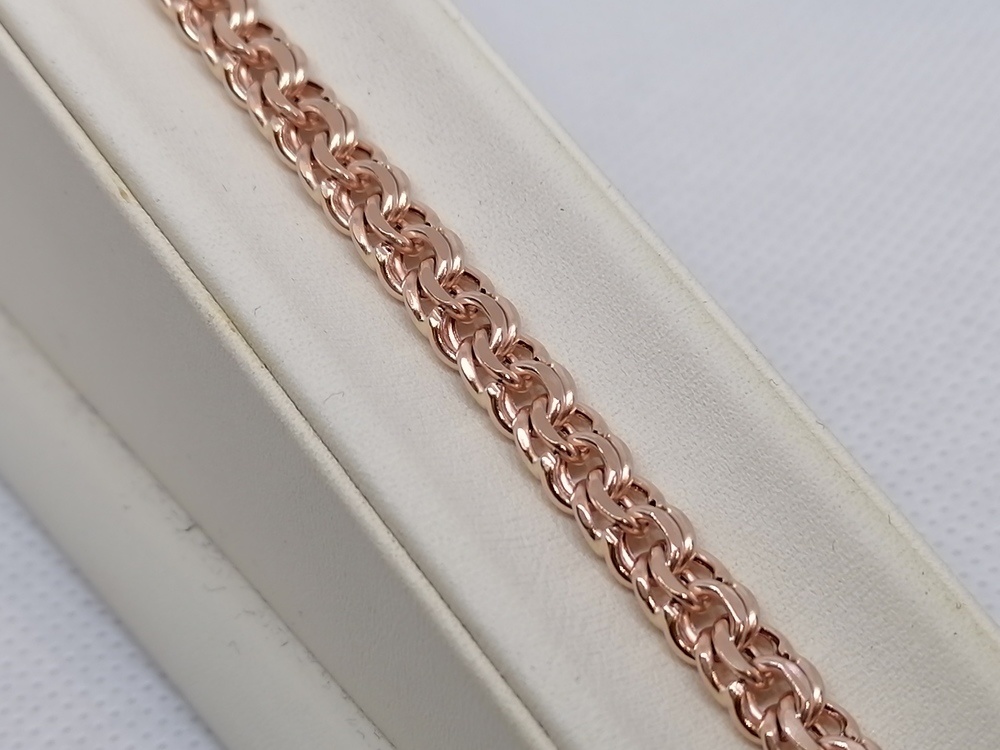 10100380120 БРАСЛЕТ ПУСТОТЕЛЫЙ Бисмарк (Au 585)