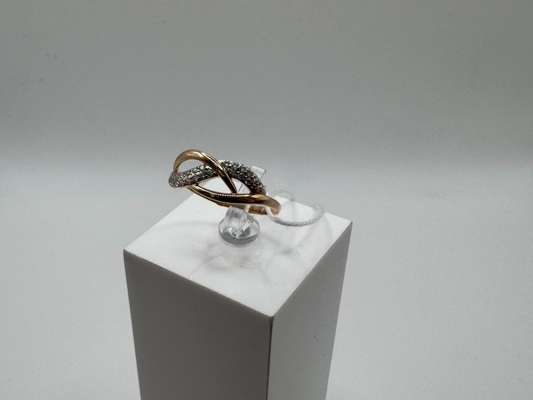 КОЛКМИ585 КОЛЬЦО С КАМНЯМИ (Au 585)