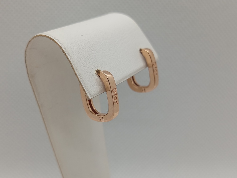 СЕРЬГИ БЕЗ КАМНЯ (Au 585)