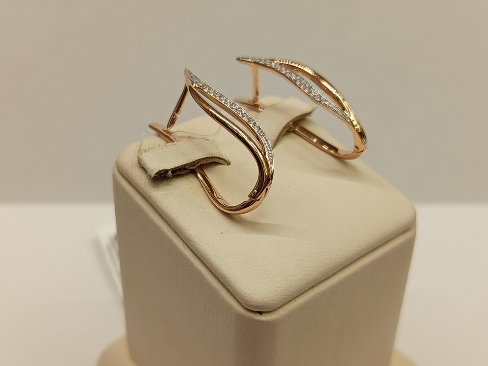 СЕРЬГИ С КАМНЯМИ (Au 585)