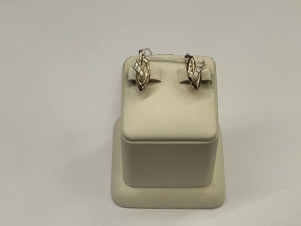 СЕРЬГИ С КАМНЯМИ (Au 585)