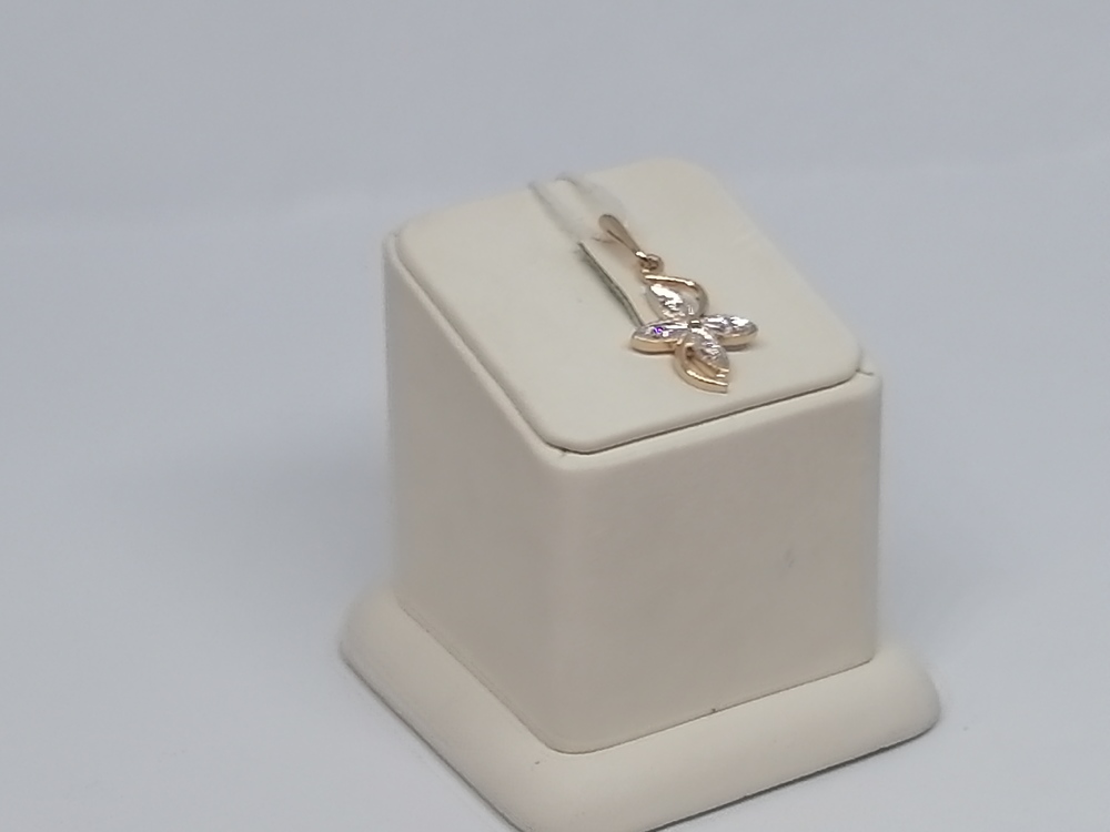 ПОДКМИ585 ПОДВЕСКА С КАМНЯМИ (Au 585)