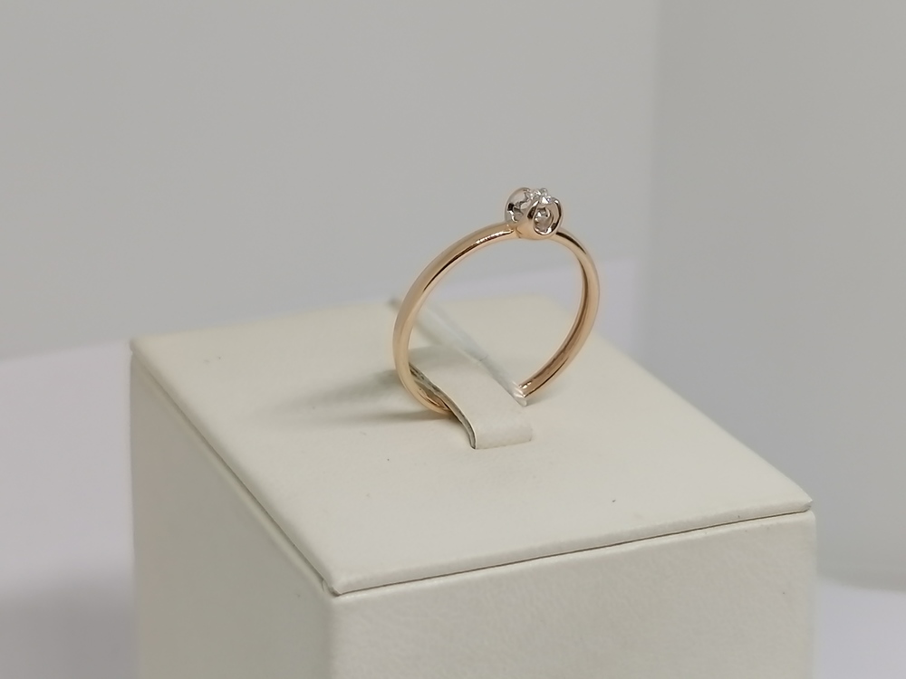 КОЛЬЦО БРИЛЛИАНТ Au 585