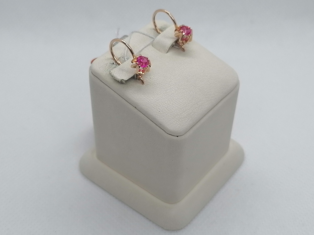 СЕРЬГИ С ПЕТЕЛЬКОЙ (Au 585)