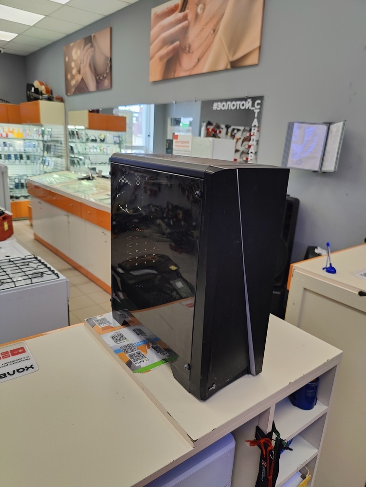 Системный блок Aero Cool; Core i3-9100, GeForce GTX 1050 Ti, 8 Гб, 500 Гб, 500 Гб