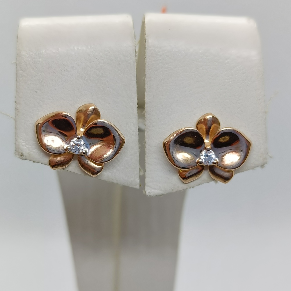 СЕРЬГИ ПУСЕТЫ (Au 585)