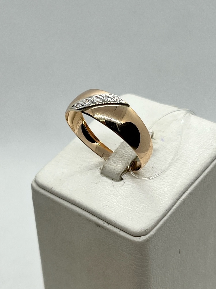 10356 КОЛЬЦО С КАМНЯМИ (Au 585)