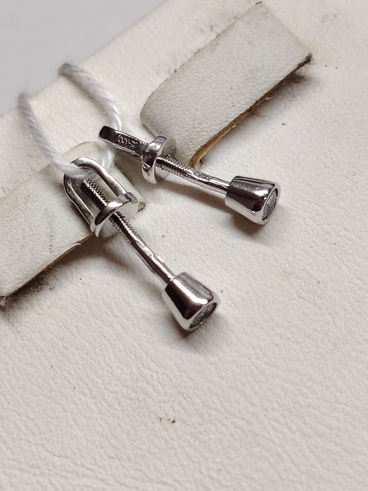 СПУС585 СЕРЬГИ ПУСЕТЫ (Au 585)