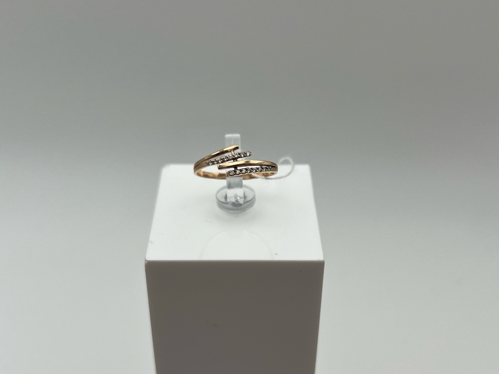 КОЛКМИ585 КОЛЬЦО С КАМНЯМИ (Au 585)