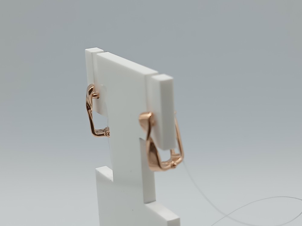 СЕРЬГИ БЕЗ КАМНЯ (Au 585)