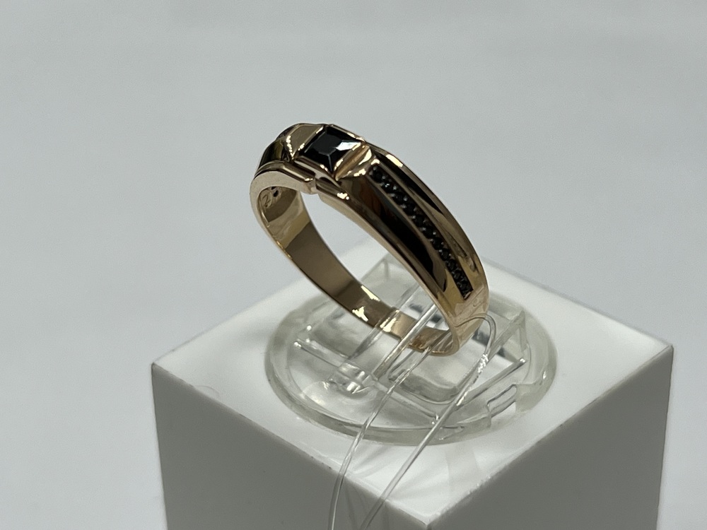 018408 КОЛЬЦО С КАМНЯМИ (Au 585)