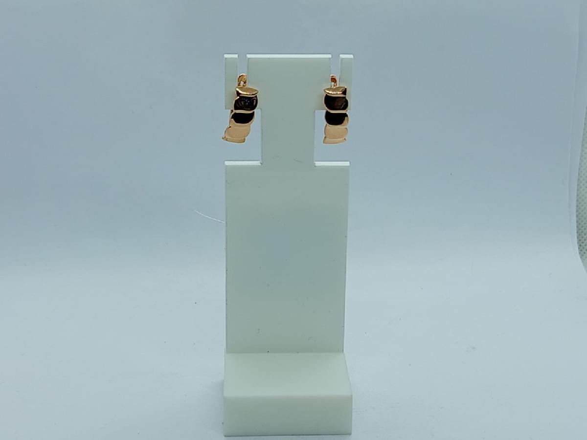 СЕРЬГИ БЕЗ КАМНЯ (Au 585)