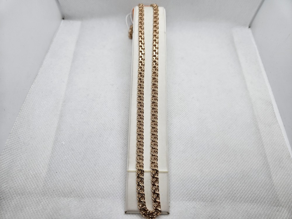 ЦЛБС585 ЦЕПЬ ПОЛНОВЕСНАЯ Бисмарк (Au 585) ЦЛБС585 ЦЕПЬ ПОЛНОВЕСНАЯ Бисмарк (Au 585)