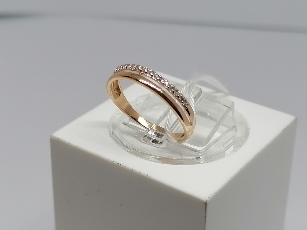 КОЛКМИ585 КОЛЬЦО С КАМНЯМИ (Au 585)
