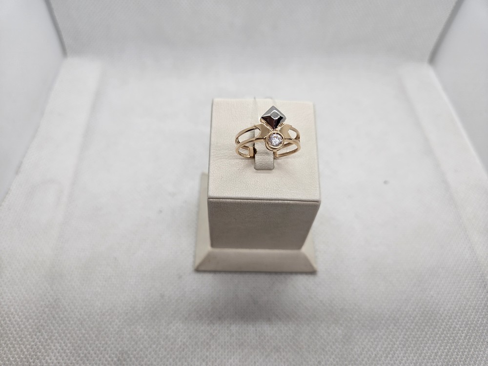 КОЛЬЦО С КАМНЕМ (Au 585)