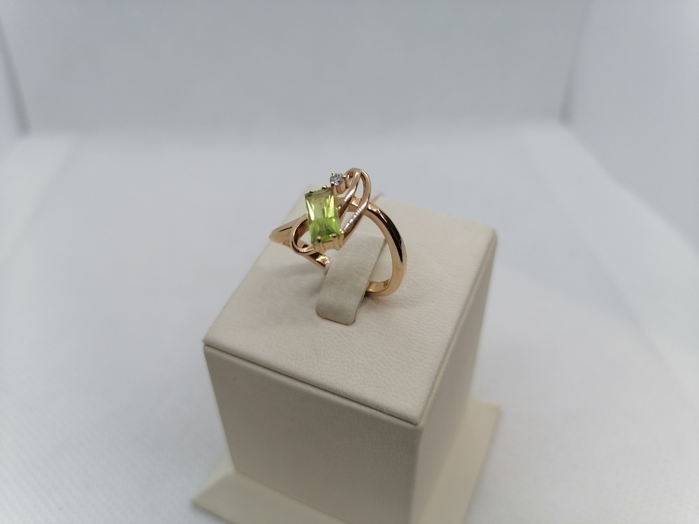 КОЛКМИ585 КОЛЬЦО С КАМНЯМИ (Au 585)
