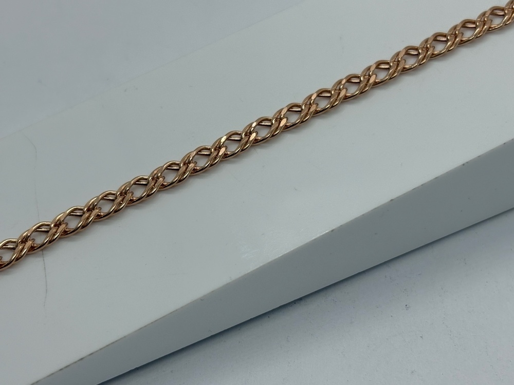 НБ 12-076ПГ БРАСЛЕТ ПУСТОТЕЛЫЙ (Au 585)