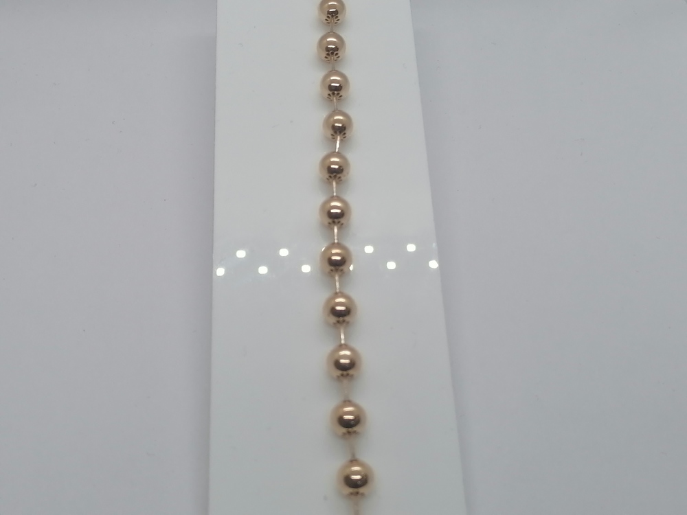 БРАСЛЕТ С ШАРИКАМИ (Au 585)