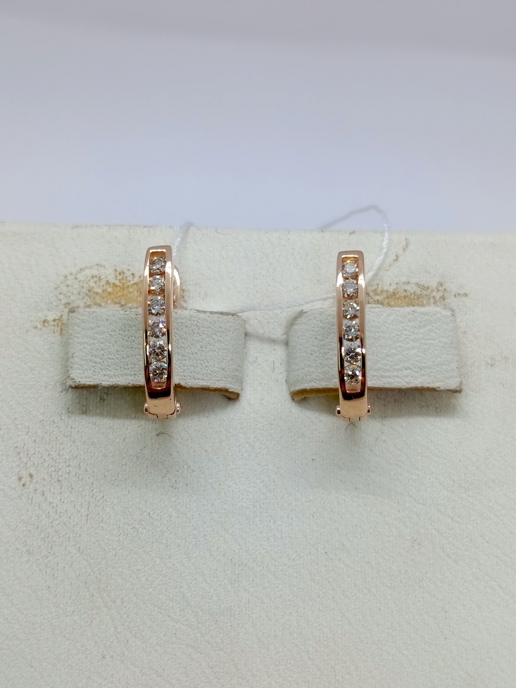 СЕРЬГИ БРИЛЛИАНТ (Au 585)