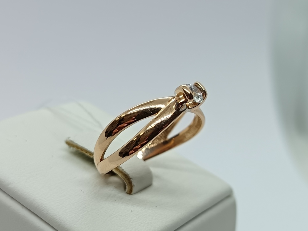 КОЛЬЦО С КАМНЕМ (Au 585)