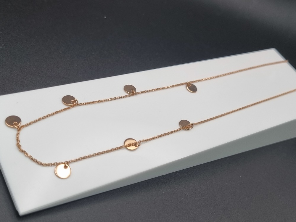 КОЛЬЕ БЕЗ КАМНЯ Au 585